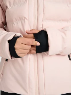 Lapista Women Snow Jacket | Sepia Rose