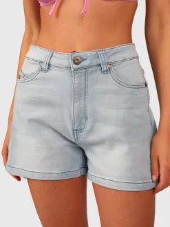 Larina Dames Jog Jeans | Blauw