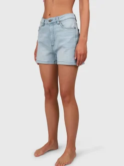 Larina Dames Jog Jeans | Blauw