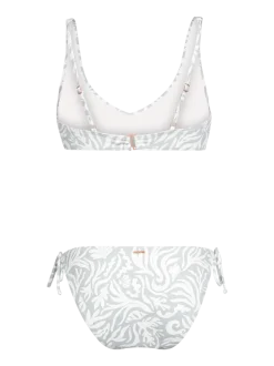 Lavinja-Print Dames Bikini | Aqua Grey