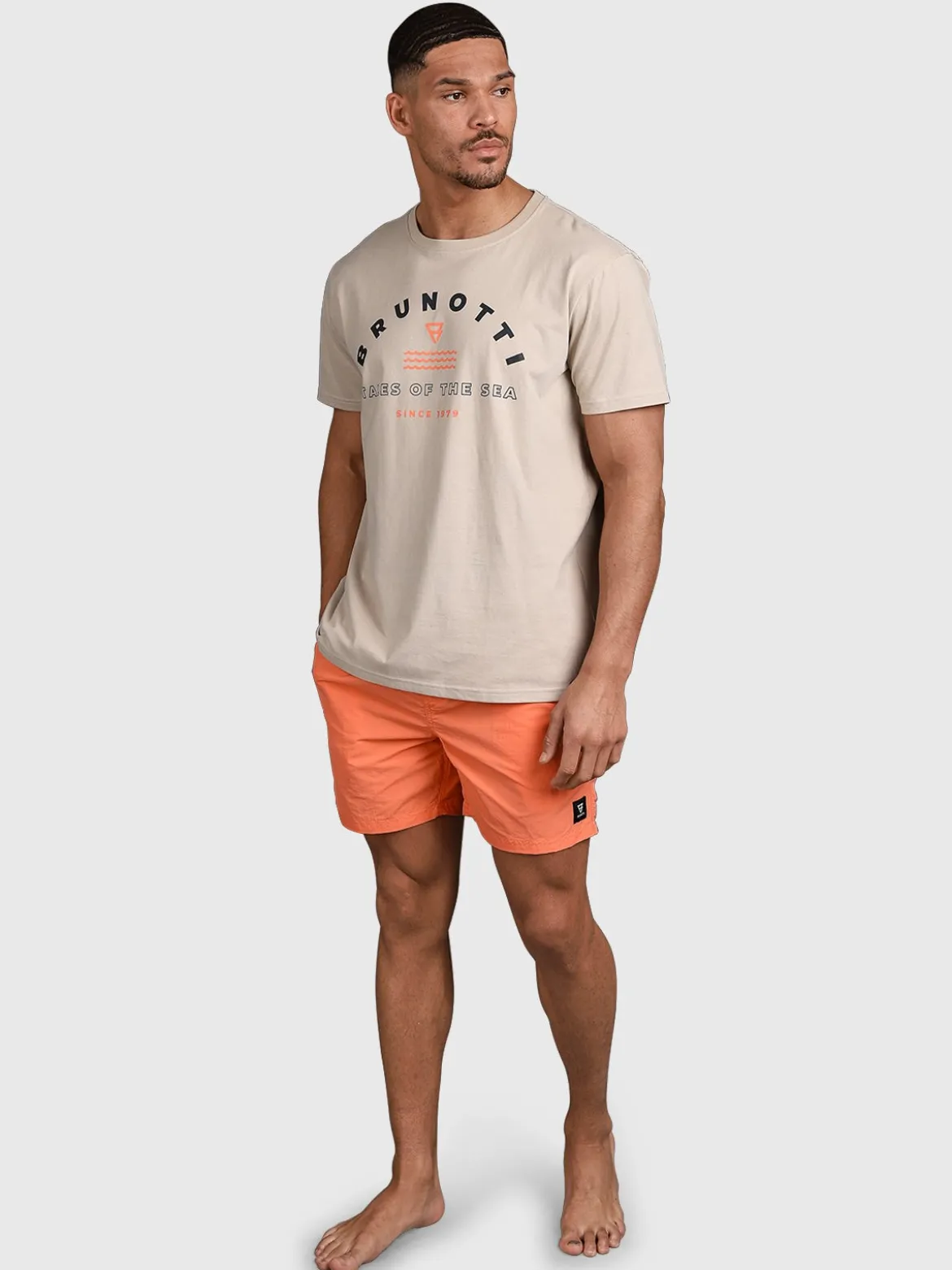 Leeway Men T-shirt | Feather Grey