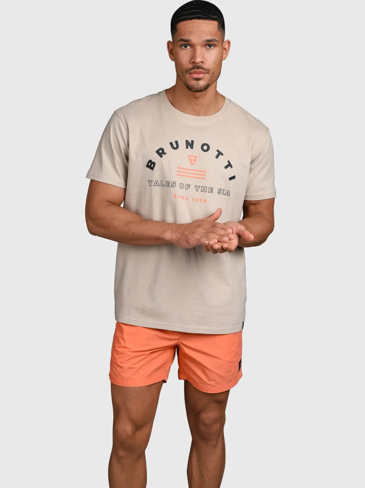 Leeway Men T-shirt | Feather Grey