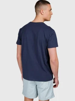 Leeway Men T-shirt | Indigo Blue