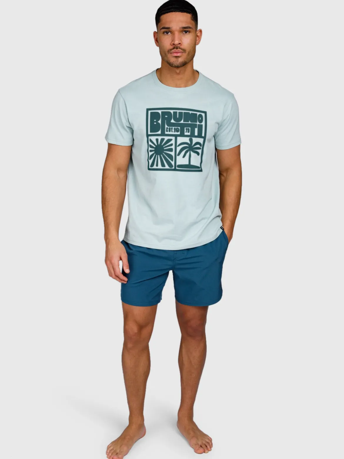 Leeway Men T-shirt | Mist