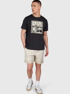 Leeway Men T-shirt | Zwart