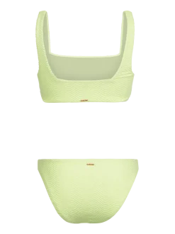 Lillio-Chevron Dames Bikini | Daiquiri Green