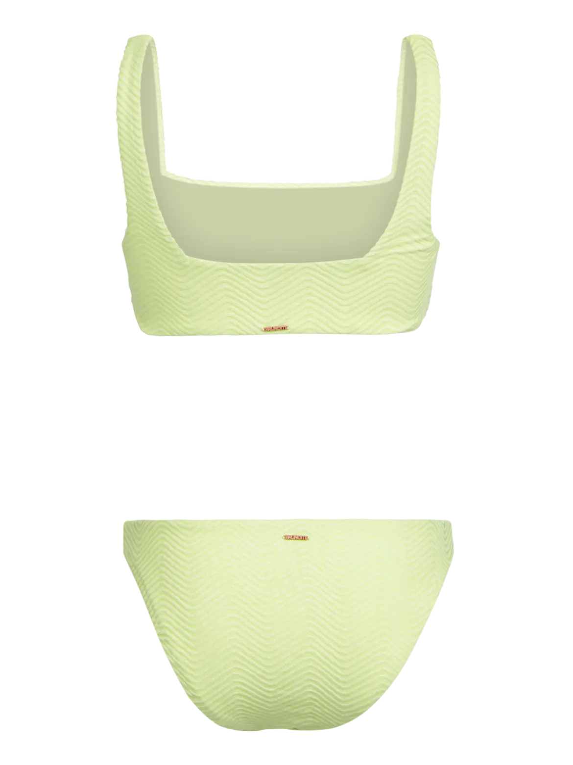 Lillio-Chevron Dames Bikini | Daiquiri Green