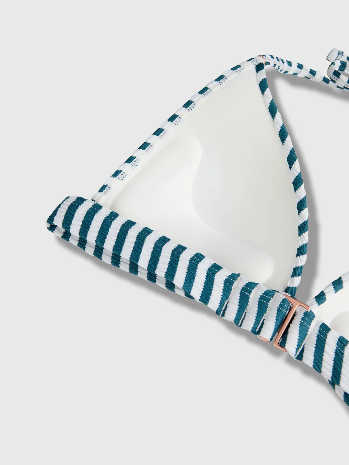 Lisselot-Stripe Dames Bikini Top | Snow