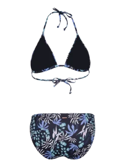Lollypop-Print Dames Bikini | Zwart
