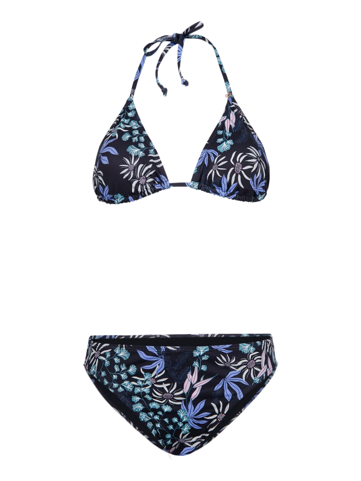 Lollypop-Print Dames Bikini | Zwart