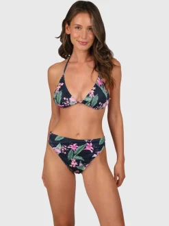 Lollypop-Tropicana Dames Triangel Bikini Set | Indigo Blue