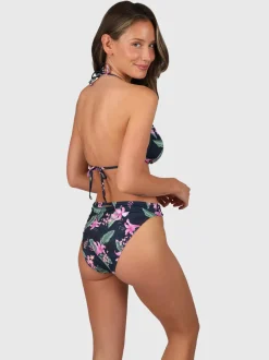 Lollypop-Tropicana Dames Triangel Bikini Set | Indigo Blue