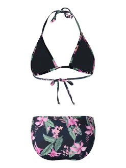 Lollypop-Tropicana Dames Triangel Bikini Set | Indigo Blue