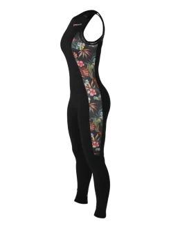 Long Jane 2mm Dames Wetsuit | Zwart + Rood