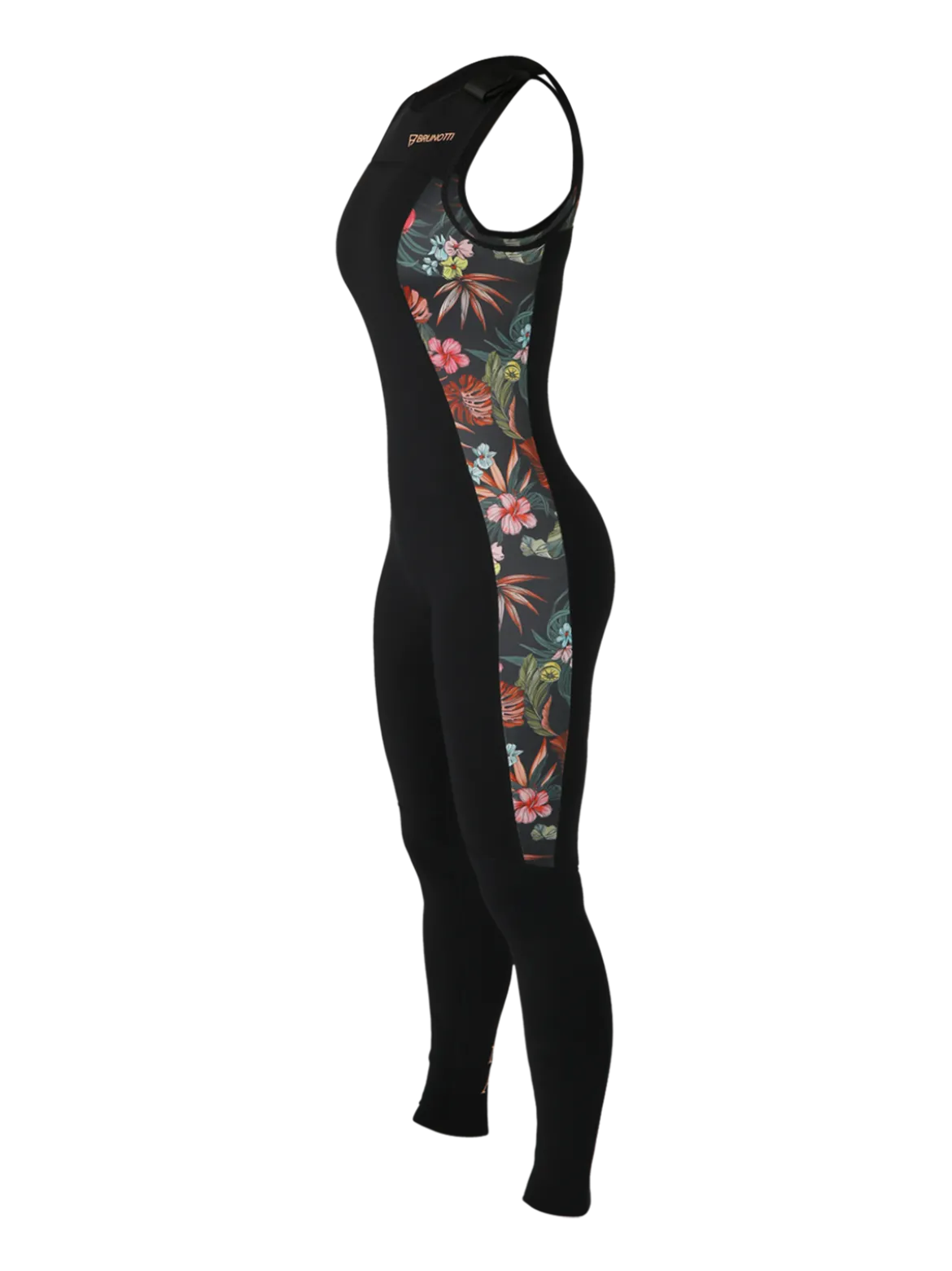 Long Jane 2mm Dames Wetsuit | Zwart + Rood