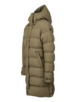 Madwell Dames Puffer Jas | Dusky Green