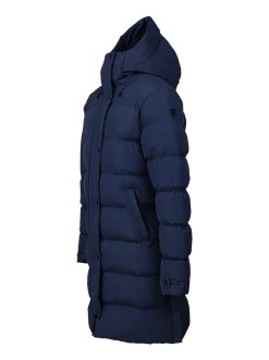 Madwell Dames Puffer Jas | Indigo Blue