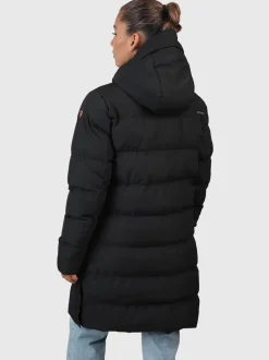 Madwell Dames Puffer Jas | Zwart