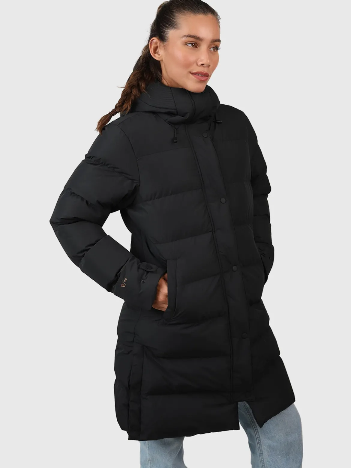 Madwell Dames Puffer Jas | Zwart