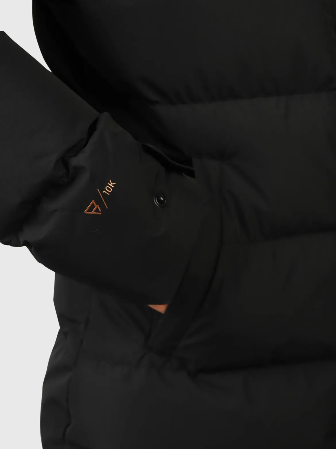 Madwell Dames Puffer Jas | Zwart
