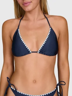 Mahlia-Shine Dames Bikini | Indigo Blue
