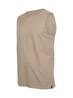 Malaku-Slub Heren Singlet | Chinchilla