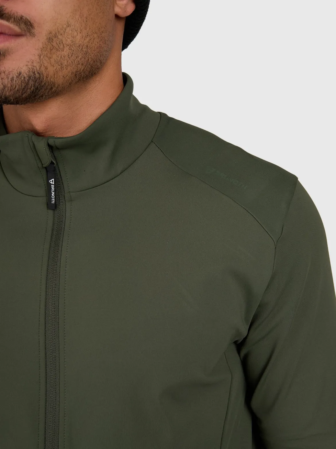 Mano-Zip Men Snow Fleece | Deep Green