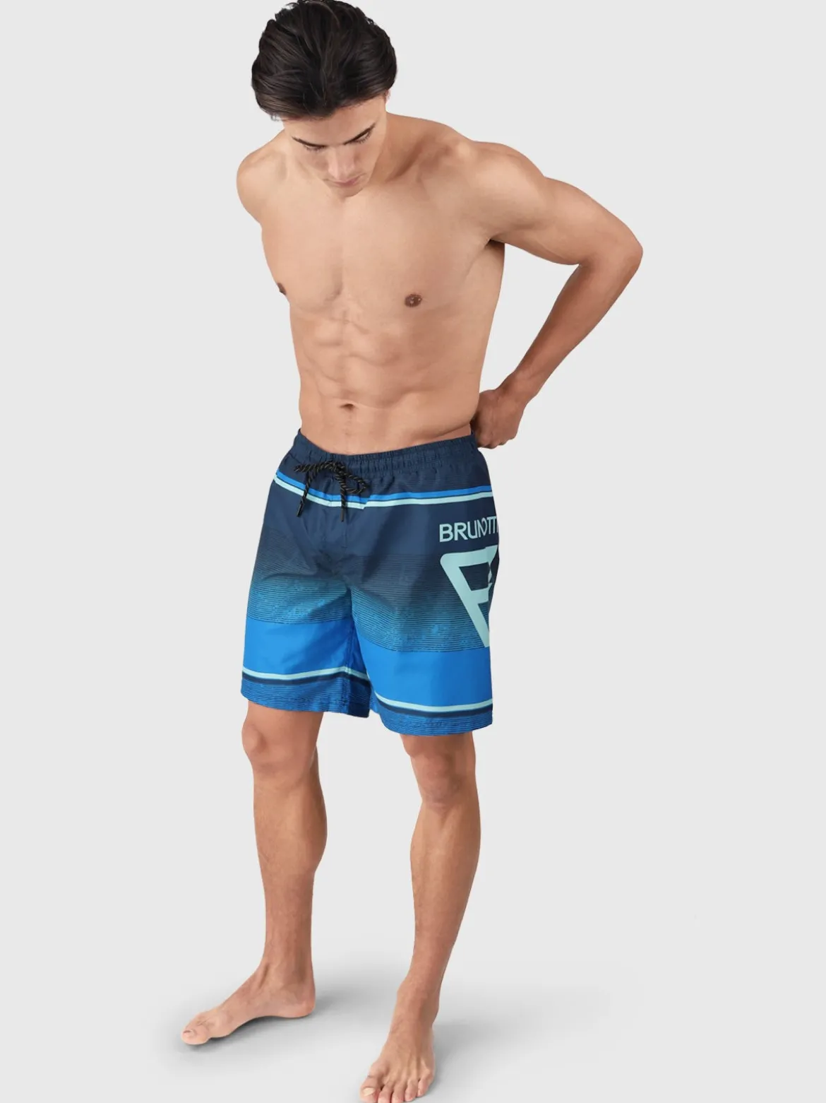Maros Heren Zwemshort | Neon Blue