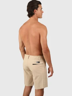 Marret Heren Hybrid Shorts | Beige