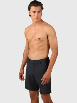 Marret Heren Hybrid Shorts | Licht Zwart