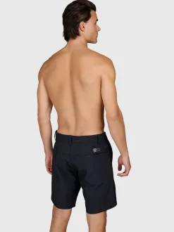 Marret Heren Hybrid Shorts | Zwart