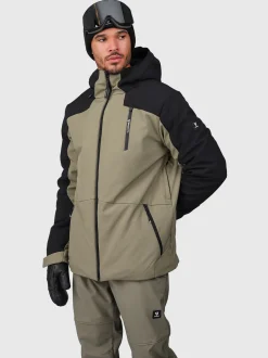 Mattaki Heren Softshell Jas | Dusky Green