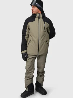 Mattaki Heren Softshell Jas | Dusky Green
