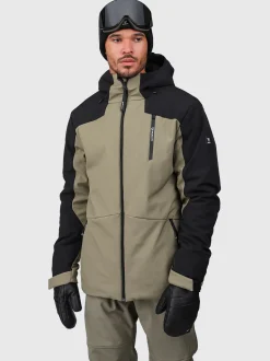 Mattaki Heren Softshell Jas | Dusky Green