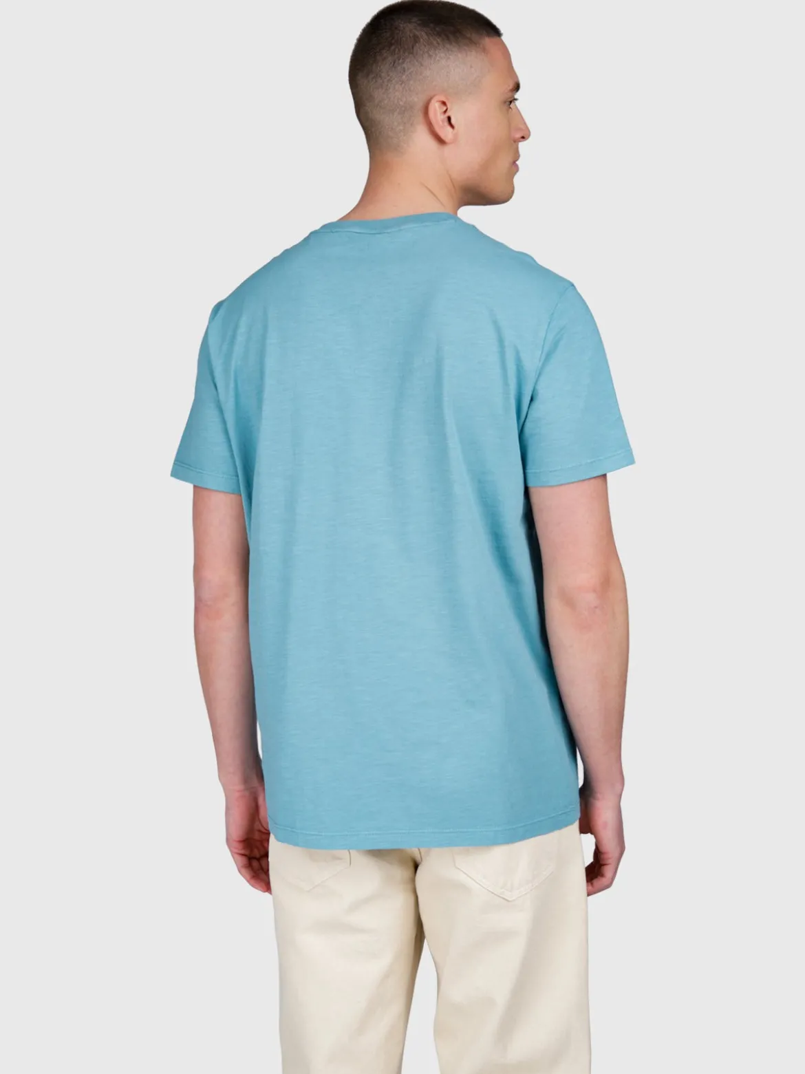 Mattey Heren T-shirt | Adriatic Blue