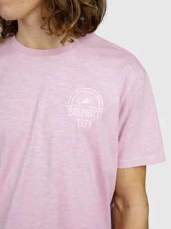Mattey Heren T-shirt | Mauve Mist