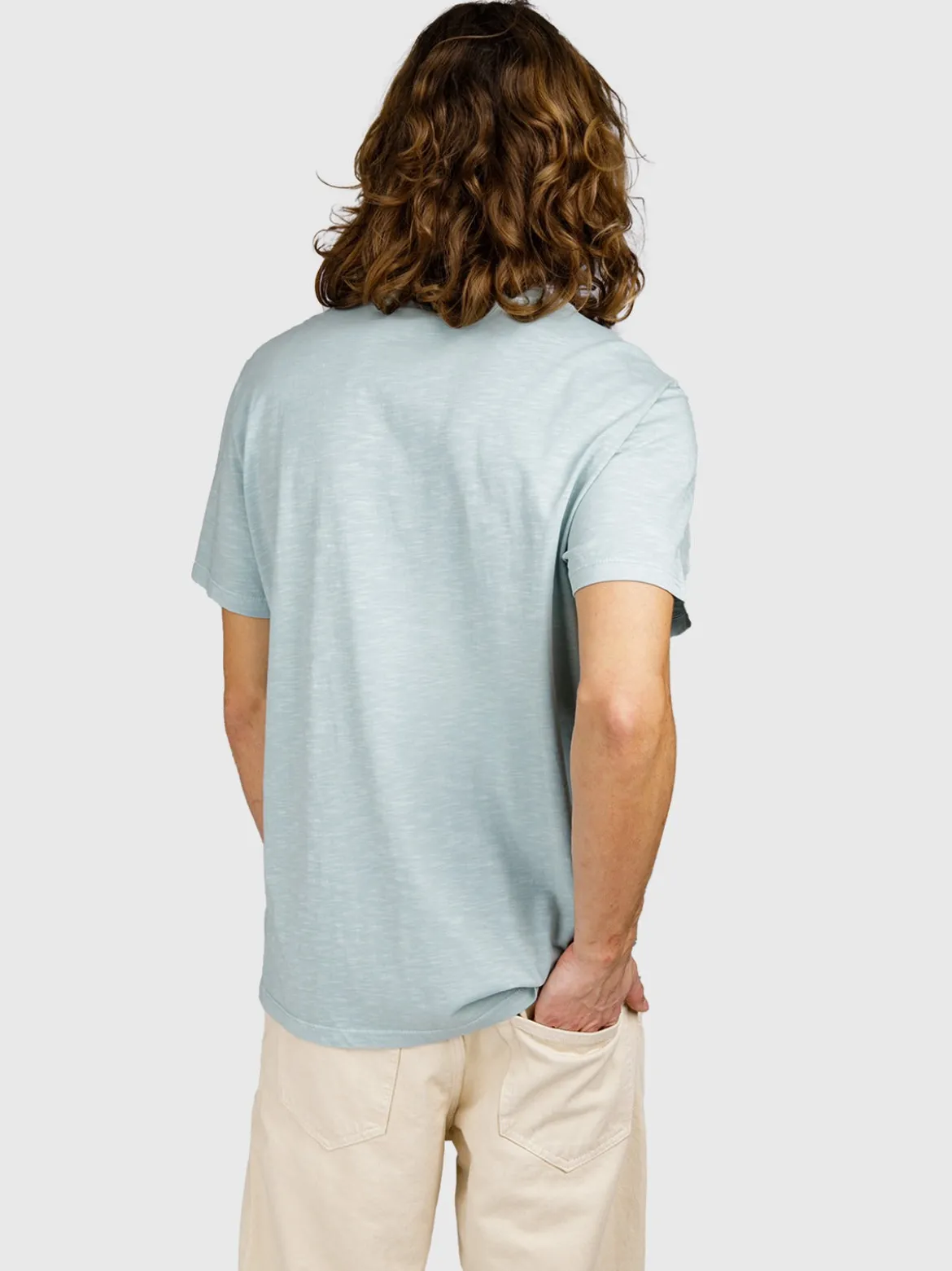 Mattey Heren T-shirt | Mist
