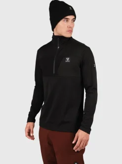 Mattia Heren Fleece | Zwart