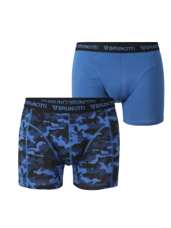 Mees 2-Pack Heren Boxershorts | Blauw