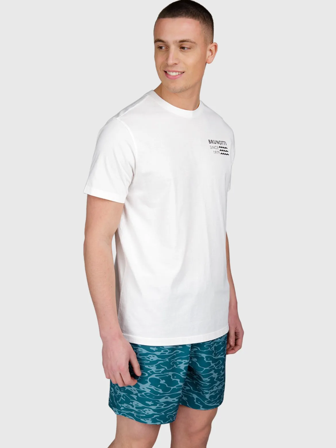 Mennolo Heren T-shirt | Snow