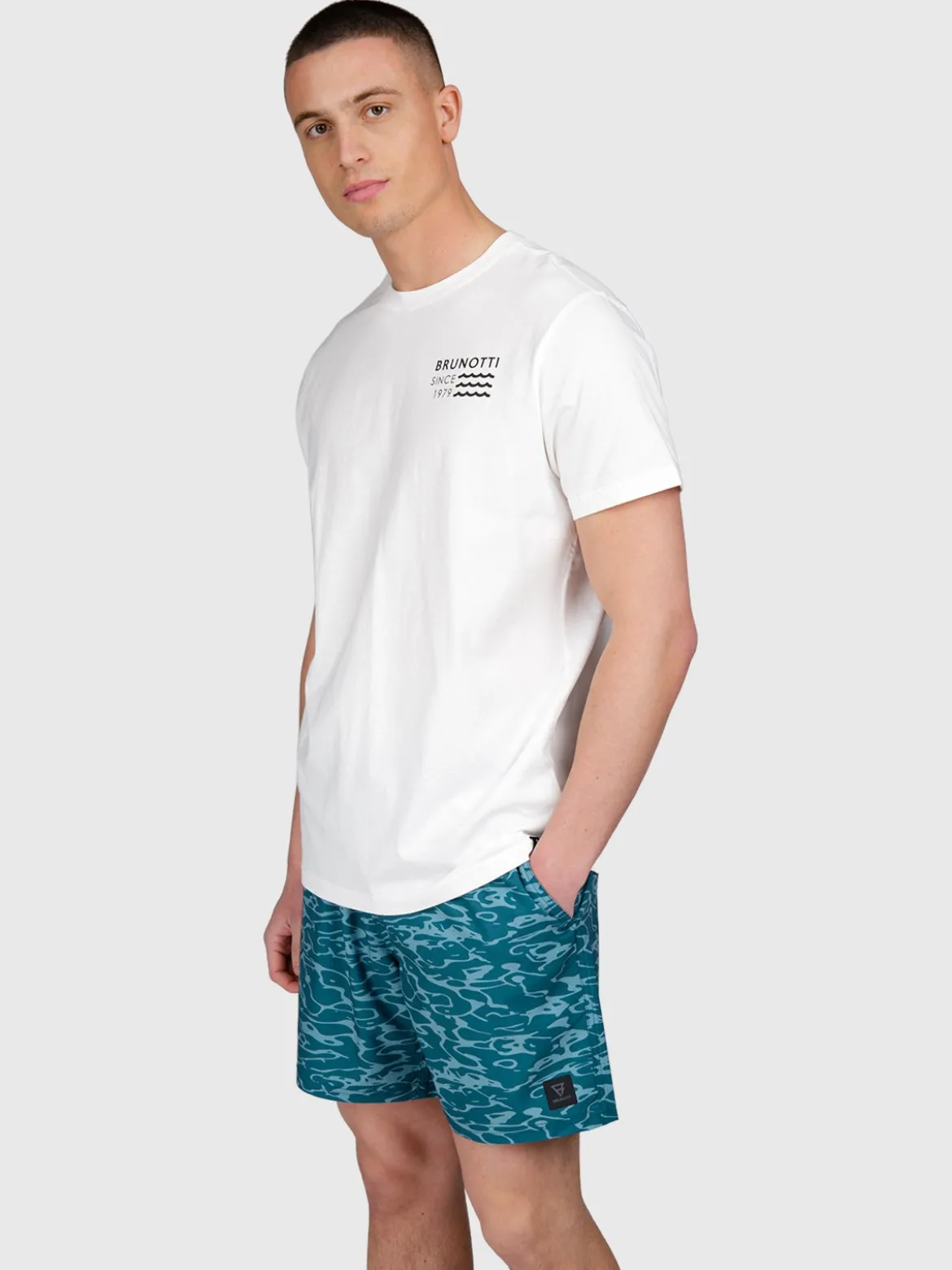 Mennolo Heren T-shirt | Snow