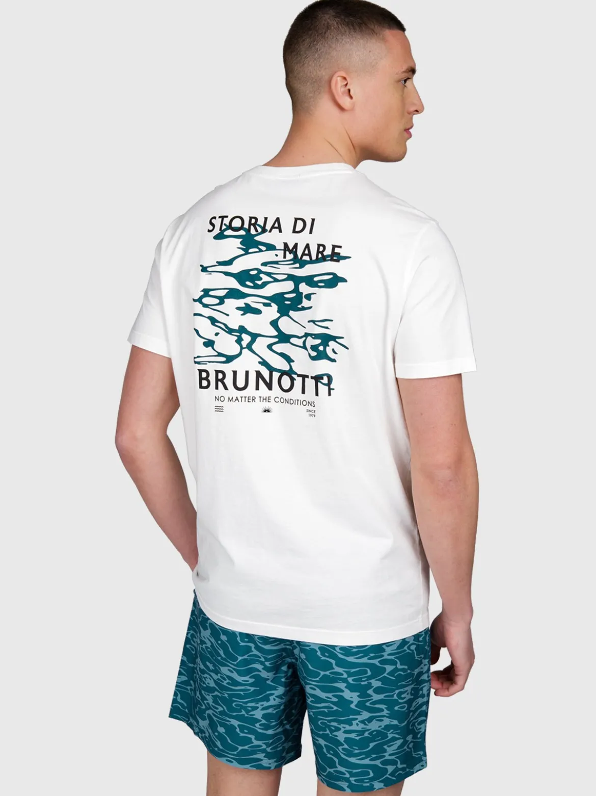 Mennolo Heren T-shirt | Snow