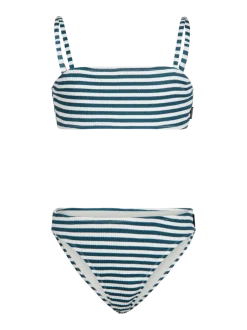 Mezze-Stripe Meisjes Bikini | Snow