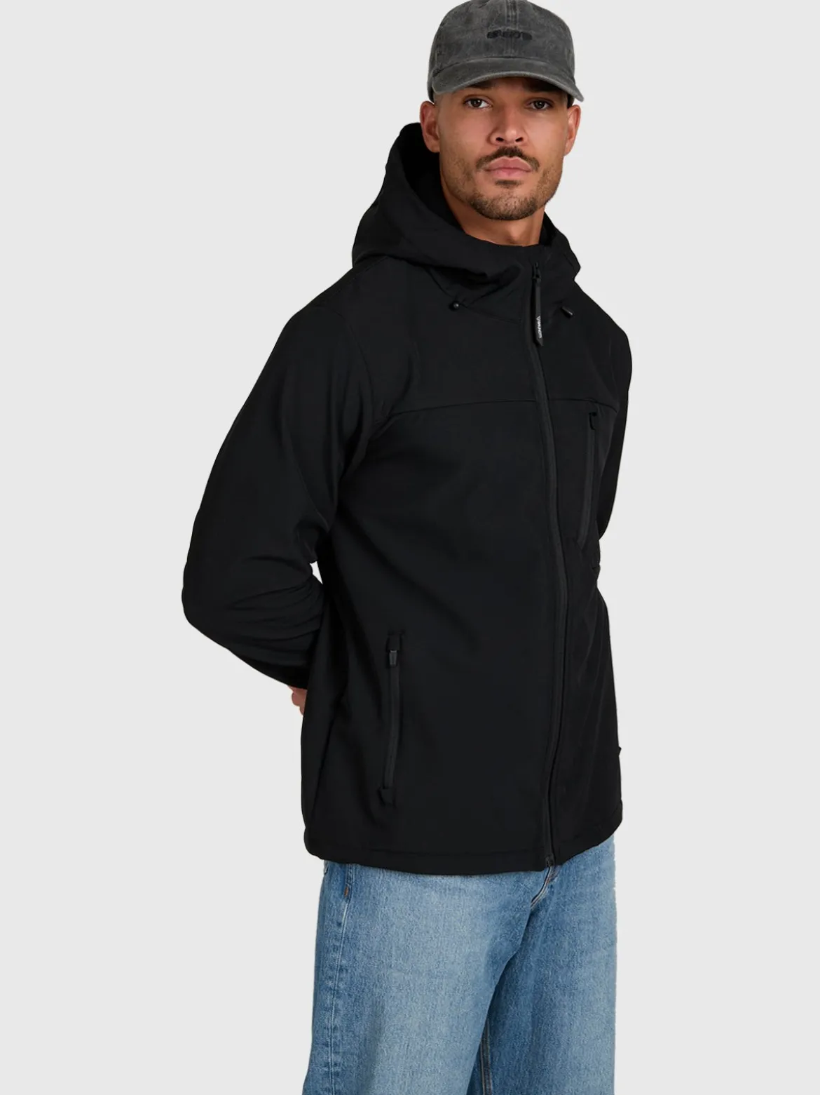Mick Men Softshell Jacket | Black