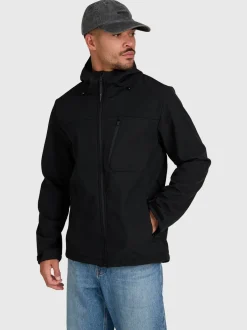 Mick Men Softshell Jacket | Black