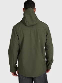 Mick Men Softshell Jacket | Deep Green