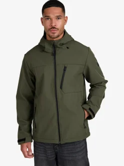 Mick Men Softshell Jacket | Deep Green