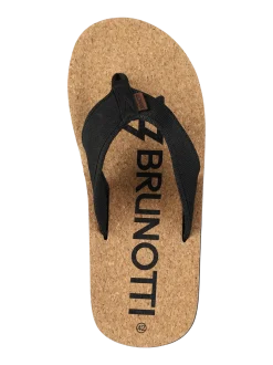 Miles Heren Slippers | Zwart