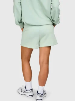 Milly Dames Sweat Short | Aqua Grey