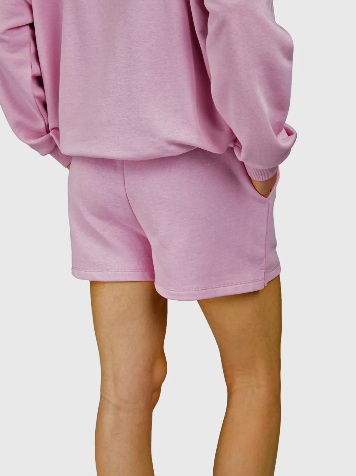 Milly Dames Sweat Short | Mauve Mist
